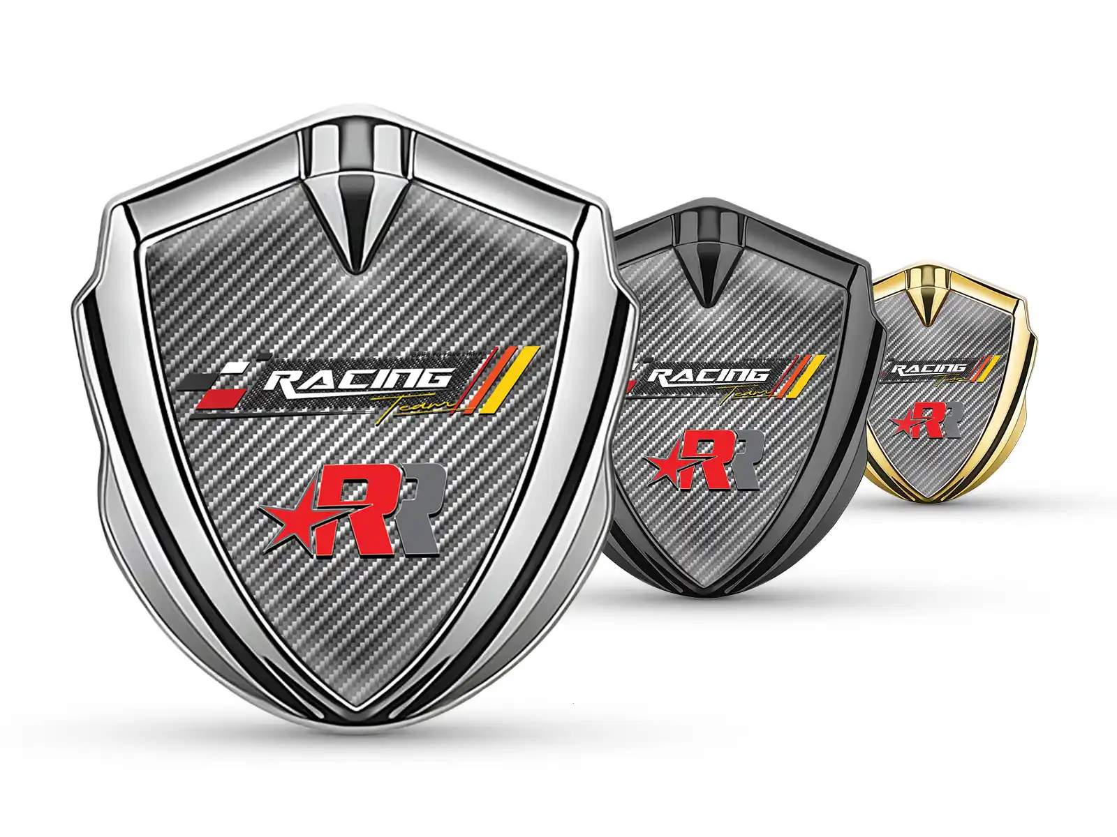 Domed Emblem Badge Force Design High-Quality
